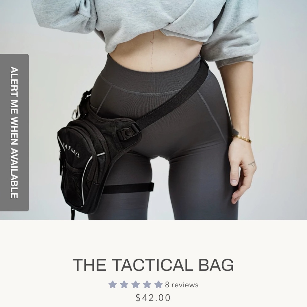 Naturyl by Niykee leg Tactical Bag